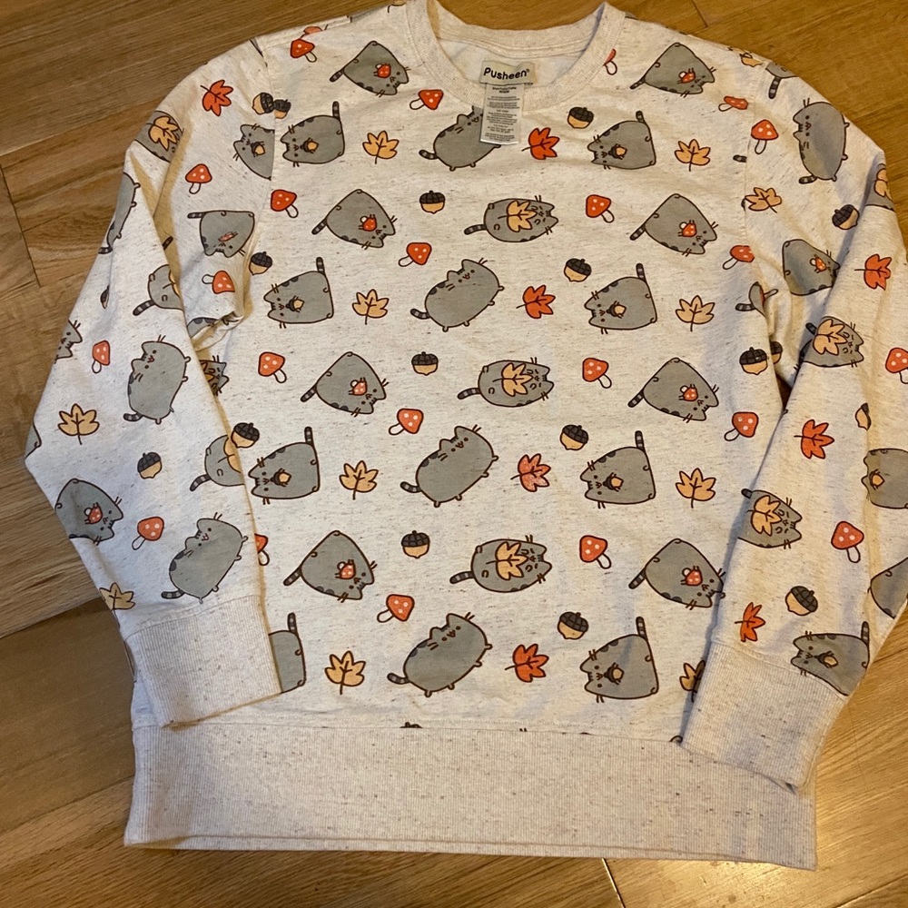 Pusheen Fall Themed Sweatshirt